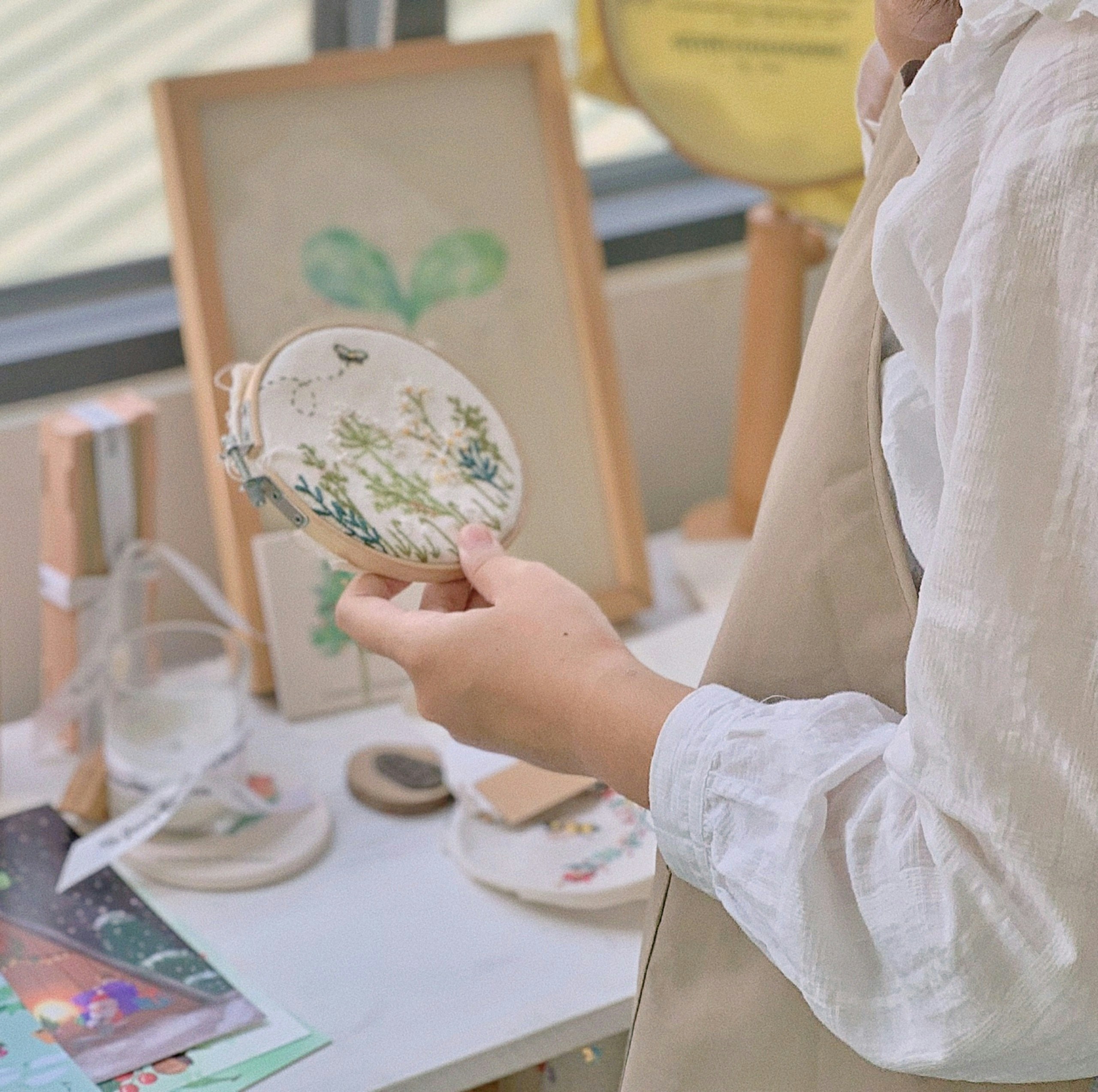 手作刺繡成品的價值